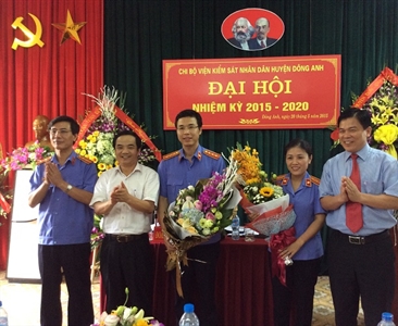 Viện kiểm sát nhân dân huyện Đông Anh tổ chức thành công Đại hội Chi bộ...